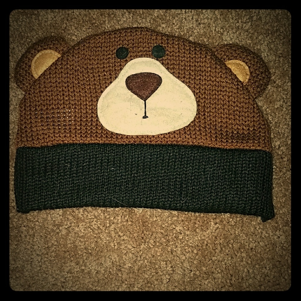 Cute bear beanie hat